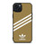 ADIDAS ORIGINALS STRIPES BEIGE iPhone 15 Plus Case Cover
