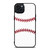 BASEBALL RED STITCHING iPhone 15 Plus Case Cover