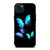 BLUE BUTTERFLY ART iPhone 15 Plus Case Cover
