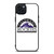 COLORADO DOCKIES LOGO ICON iPhone 15 Plus Case Cover