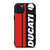 DUCATI MOTOR VERTICAL LOGO iPhone 15 Plus Case Cover