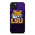 LSU TIGERS WOODEN LOGO iPhone 15 Plus Case Cover
