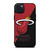 MIAMI HEAT BASKETBALL LOGO iPhone 15 Plus Case Cover