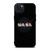 NASA METAL LOGO BADGE iPhone 15 Plus Case Cover