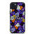 PURPLE FLOWERS COACH NEW YORK iPhone 15 Plus Case Cover