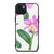 PURPLE ORCHID FLOWER PAINTING iPhone 15 Plus Case Cover
