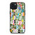 RETRO ALPHABET GREEN COLLAGE iPhone 15 Plus Case Cover