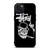 STUSSY SKULL LOGO iPhone 15 Plus Case Cover