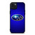 SUBARU BLUE METAL LOGO iPhone 15 Plus Case Cover