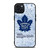TORONTO MAPLE LEAFS MARBLE LOGO iPhone 15 Plus Case Cover