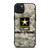US ARMY ARMY STRONG CAMO iPhone 15 Plus Case Cover