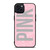 VICTORIA'S SECRET PINK SPARKLE LOGO iPhone 15 Plus Case Cover