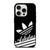 ADIDAS LOGO BLACK RETRO iPhone 15 Pro Case Cover