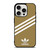 ADIDAS ORIGINALS STRIPES BEIGE iPhone 15 Pro Case Cover