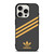 ADIDAS ORIGINALS STRIPES BLACK ORANGE iPhone 15 Pro Case Cover