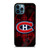 MONTREAL CANADIENS RED GLOW SYMBOL iPhone 12 Pro Max Case Cover