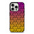 BLACK MAMBA YELLOW PURPLE PATTERN iPhone 15 Pro Case Cover