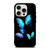 BLUE BUTTERFLY ART iPhone 15 Pro Case Cover