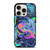 BLUE LIQUID CHROME iPhone 15 Pro Case Cover