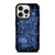 BLUE STYLISH BINARY CODE iPhone 15 Pro Case Cover
