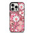 BLUSH PINK VERA BRADLEY PRINT iPhone 15 Pro Case Cover