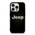 JEEP GREEN CARBON LOGO iPhone 15 Pro Case Cover