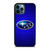 SUBARU BLUE METAL LOGO iPhone 12 Pro Max Case Cover