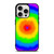 LOVE RAINBOW TIE DYE PATTERN iPhone 15 Pro Case Cover