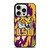 LSU TIGERS FOOTBALL HALFTONE iPhone 15 Pro Case Cover