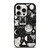 LUNAR PATTERN BLACK WHITE iPhone 15 Pro Case Cover