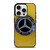MERCEDES BENZ CAR LOGO YELLOW ICON iPhone 15 Pro Case Cover