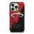 MIAMI HEAT BASKETBALL LOGO iPhone 15 Pro Case Cover