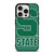 MICHIGAN STATE SPARTANS LOGO FOOTBALL EMBLEM iPhone 15 Pro Case Cover