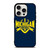 MICHIGAN WOLVERINES LOGO COLLEGE FOOTBALL TEAM iPhone 15 Pro Case Cover