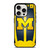 MICHIGAN WOLVERINES LOGO iPhone 15 Pro Case Cover
