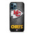 KANSAS CITY CHIEFS METAL LOGO iPhone 12 Pro Max Case Cover