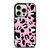 PINK LEOPARD PATTERN iPhone 15 Pro Case Cover PINK LEOPARD PATTERN iPhone 15 Pro Case Cover