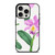 PURPLE ORCHID FLOWER PAINTING iPhone 15 Pro Case Cover