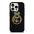 REAL MADRID CF LOGO BLACK iPhone 15 Pro Case Cover