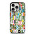 RETRO ALPHABET GREEN COLLAGE iPhone 15 Pro Case Cover
