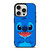 STITCH BLUE CARTOON CHARACTER iPhone 15 Pro Case Cover
