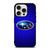 SUBARU BLUE METAL LOGO iPhone 15 Pro Case Cover