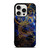 TIME LORD WRITING GOLD BLUE iPhone 15 Pro Case Cover