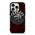 TORONTO RAPTORS RED METAL iPhone 15 Pro Case Cover