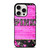 VICTORIA'S SECRET PINK FLORAL iPhone 15 Pro Case Cover
