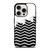 ZIG ZAG HALF PATTERN iPhone 15 Pro Case Cover