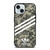 ADIDAS ORIGINALS STRIPES GREY CAMO iPhone 15 Case Cover