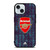 ARSENAL FOOTBALL CLUB ADIDAS iPhone 15 Case Cover ARSENAL FOOTBALL CLUB ADIDAS iPhone 15 Case Cover