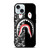 BAPE SHARK CAMO iPhone 15 Case Cover