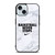 BASKETBALL NEVER STOPS MARBLE iPhone 15 Case Cover